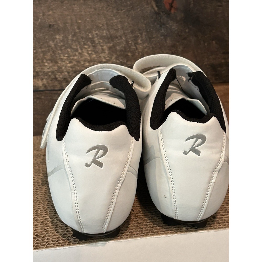 ROKNEMO Unisex‎ Cycling Shoes Indoor Bike White Size 13.5 EUC - Picture 6 of 8